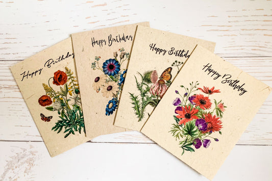 Plantable Greeting Card  Grow Shawty It's Your Birthday – seedsthedaystore