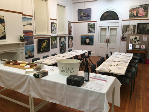 Balaklava Courthouse Gallery Paint and Plonk Fundraiser