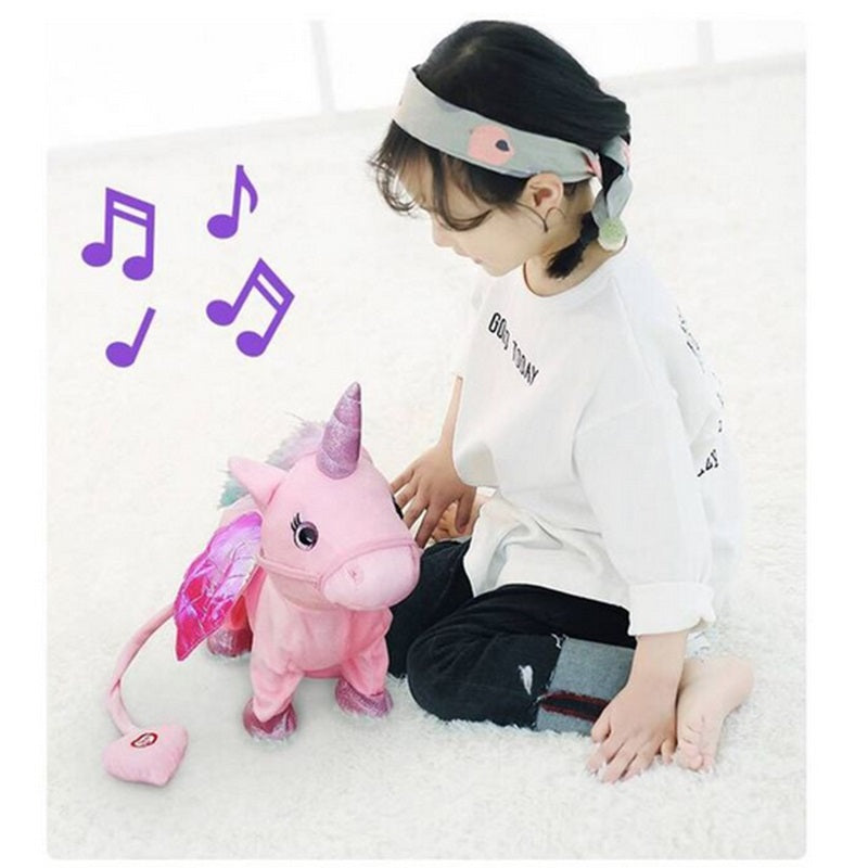 musical unicorn plush