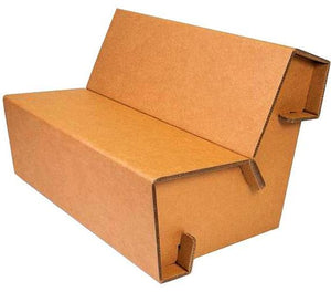 Flat Pack Cardboard Comfy Sofa Thecardboardchair
