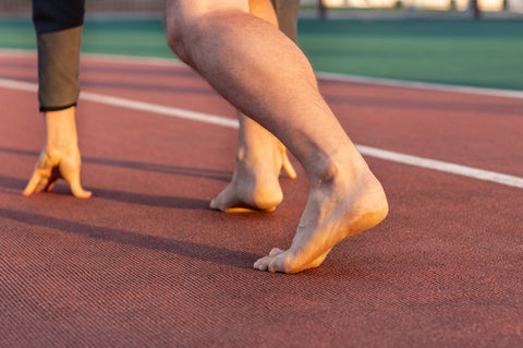 barefoot running