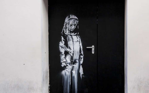 "La jeune fille triste" de Banksy
