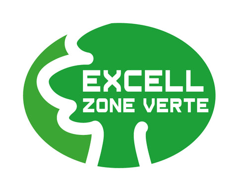 label zone verte excell