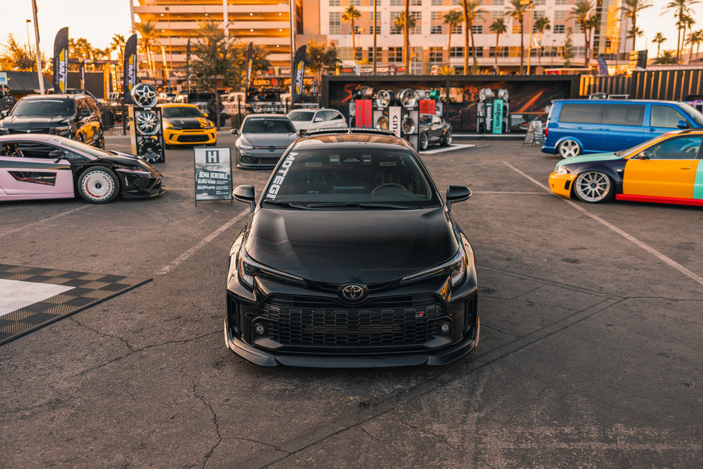 Toyota Corolla Hatchback 2019-present Factory Spoiler Extension w/ Center  Cut (284GFC)