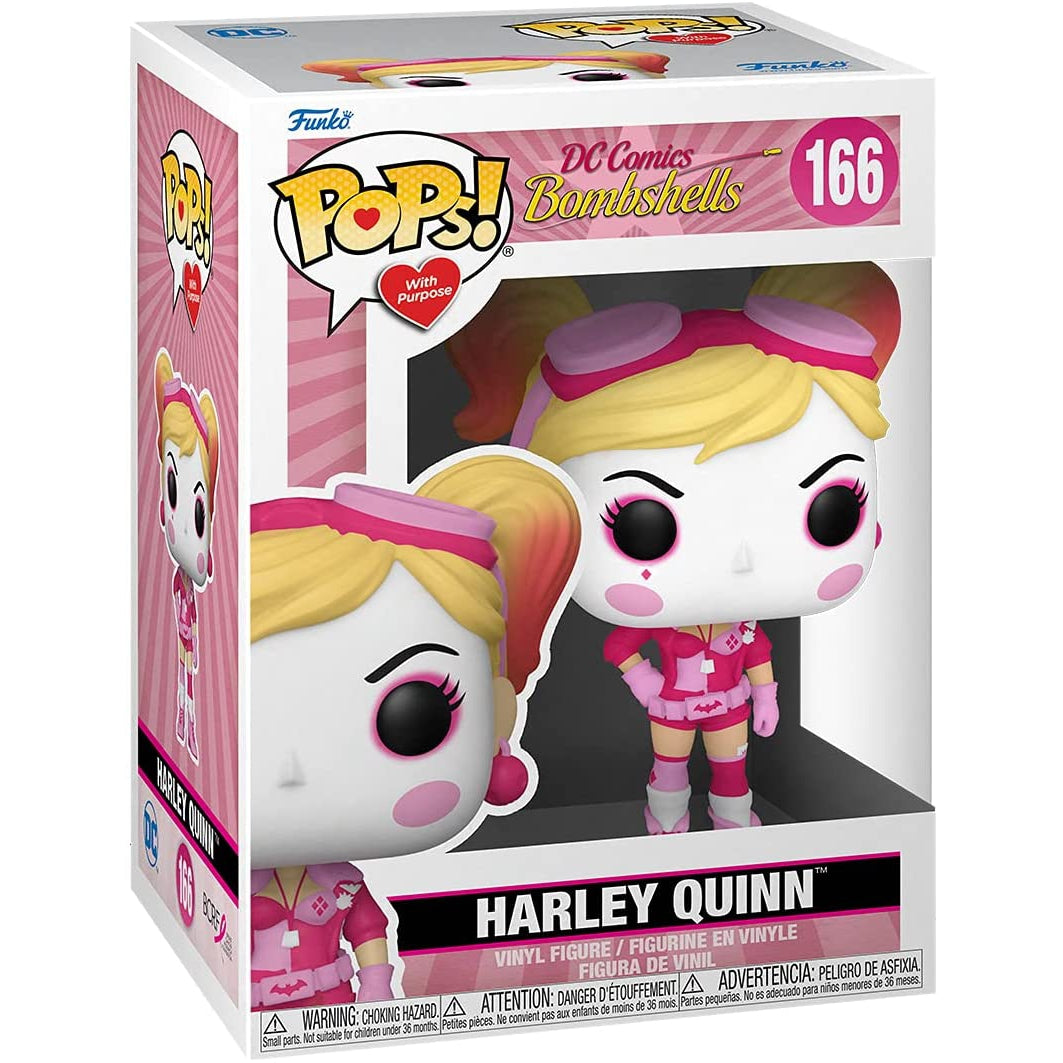[PRE-ORDER] POP Heroes: BC Awareness - Bombshell Harley Quinn 166