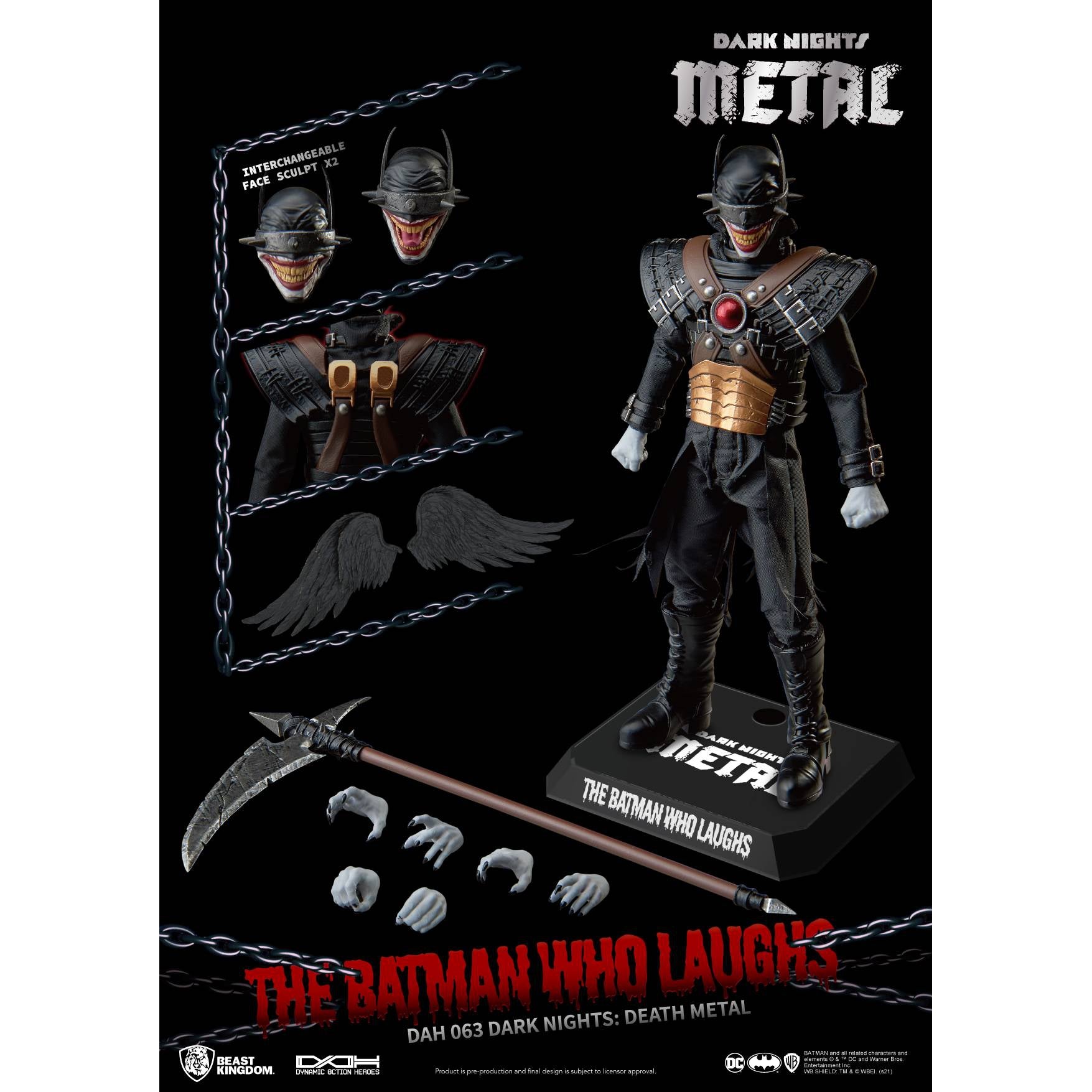 Dark Knights Metal - The Batman Who Laughs DAH-063 Action Figure –  Stukntyme collectables
