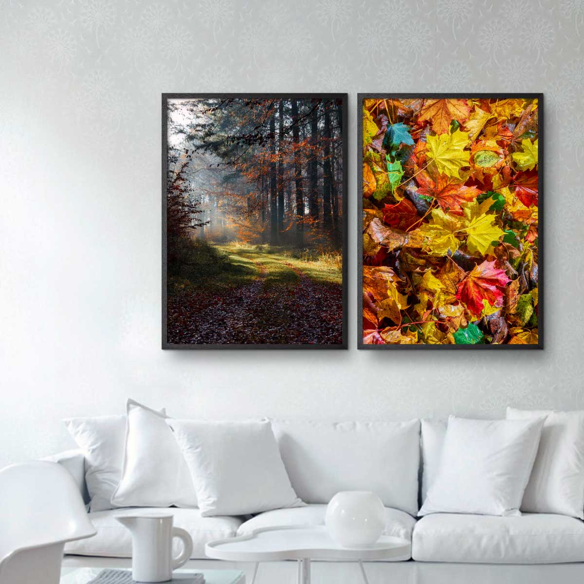 Natur Plakat - Efterårsfarver | Str. op 70x100 - PLAKATFAR.DK
