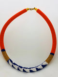 Naruki Maasai Collar Necklace - Now Chase the Sun