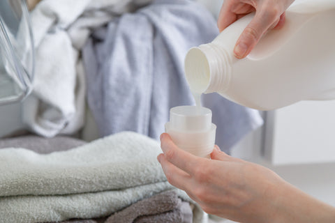 use less laundry detergent