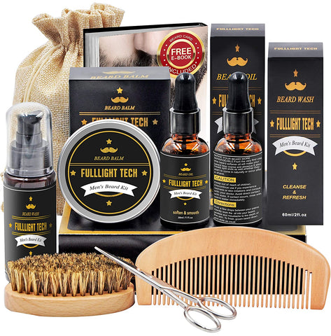 Beard grooming gift set kit