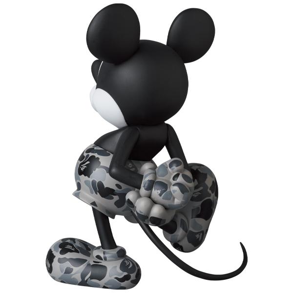 MEDICOM TOY - BE@RBRICK BAPE ミッキー MONOTONE 100 & 400の+