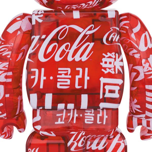 BE@RBRICK atmos × Coca-Cola CLEAR RED 100％ & 400％ – MCT TOKYO
