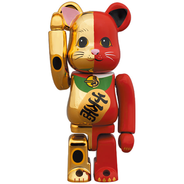 BE@RBRICK 招き猫 金×赤 100％ & 400％ – MCT TOKYO