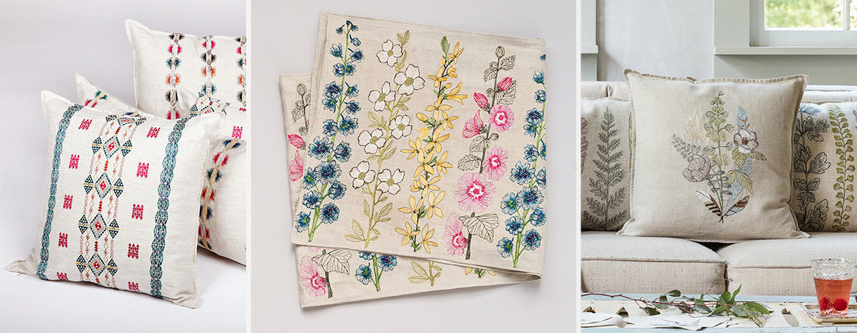 Coral & Tusk - Discounted Embroidered Home Decor and Accessories