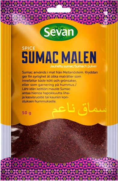 Sumak malen - 10x50 g – sunrisefood