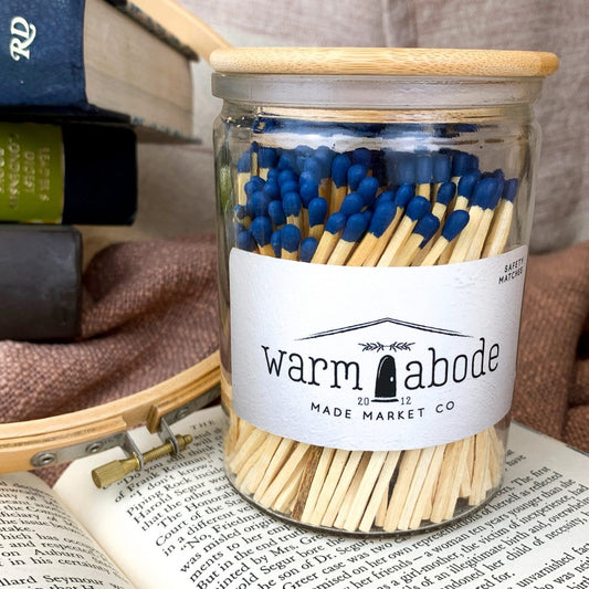 Large Apothecary Fireplace Matches - Pop Of Modern