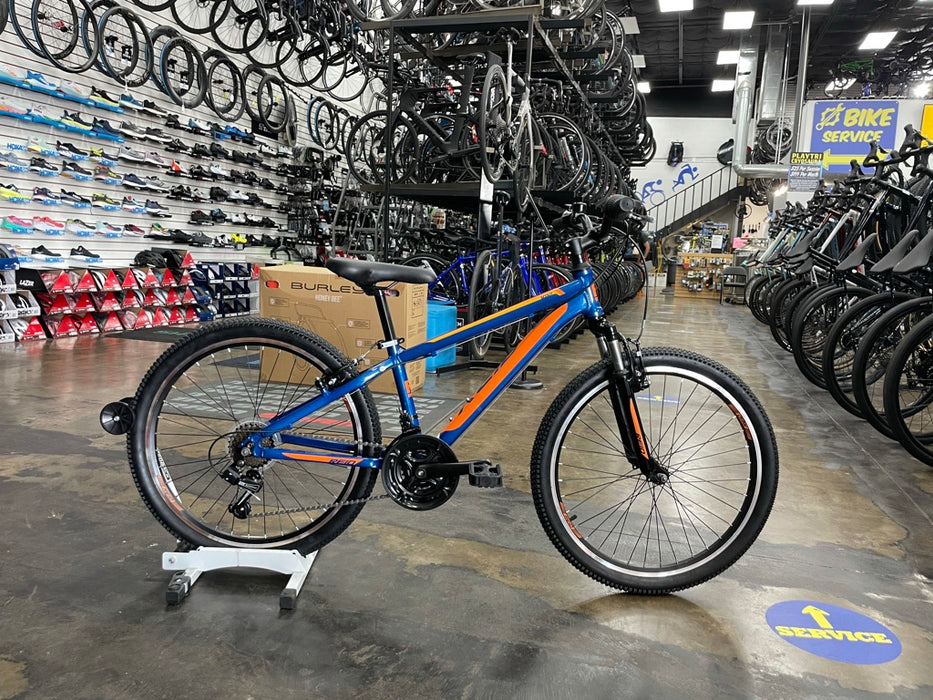 Tochi boom vervorming Scarp Reid Scout 24 Kids Mountain Bike - Blue/Orange 2021 — Playtri