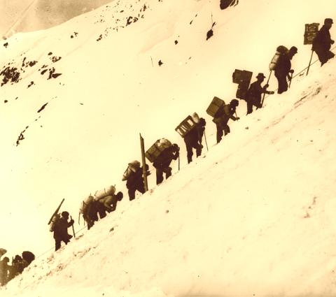 Climbing in Alaska - The Yukon Gold Trail.