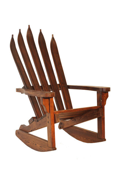 Vintage Ski Rocking Chair  VintageWinter