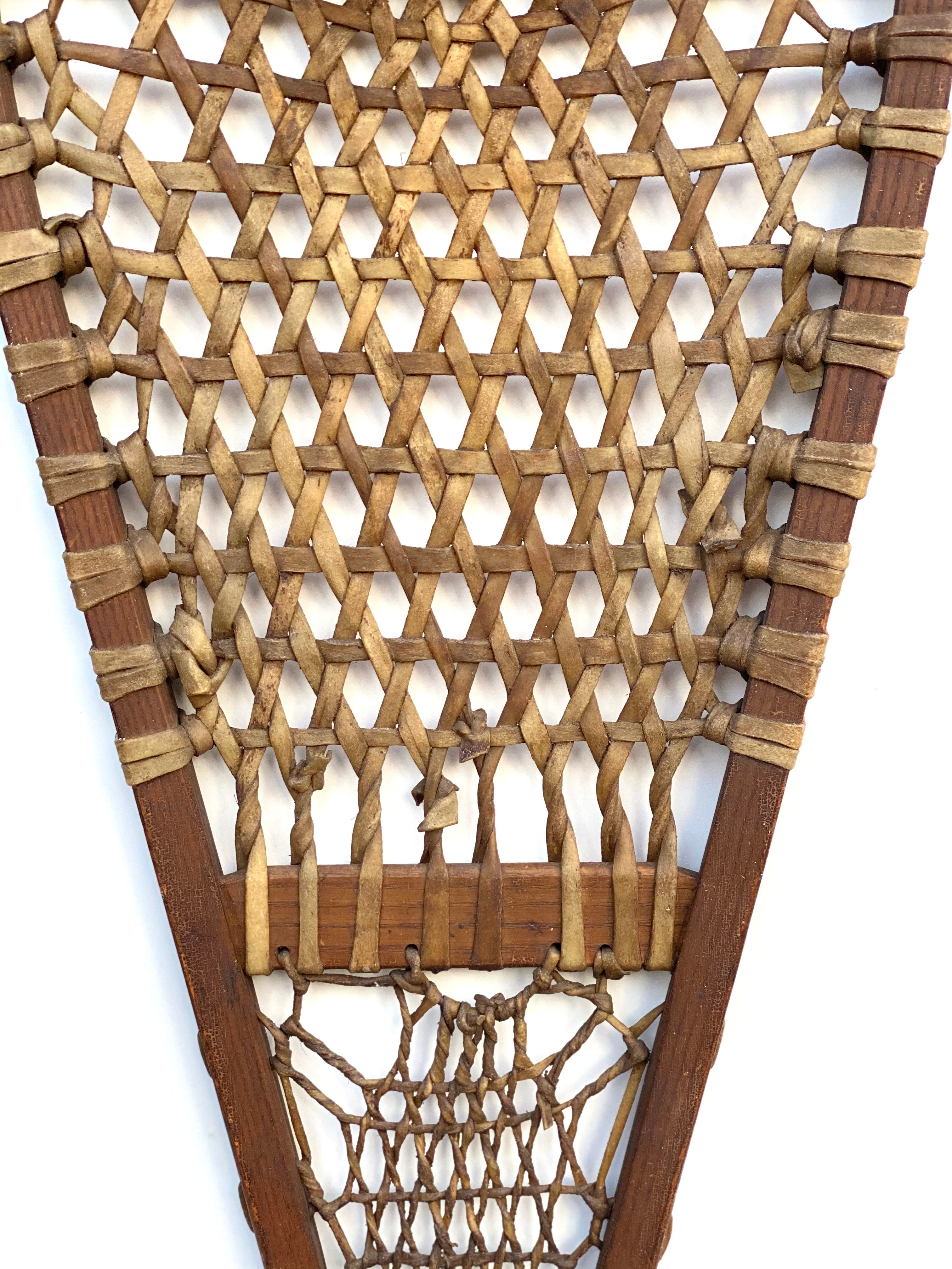 Wooden Abercrombie and Fitch Snowshoes