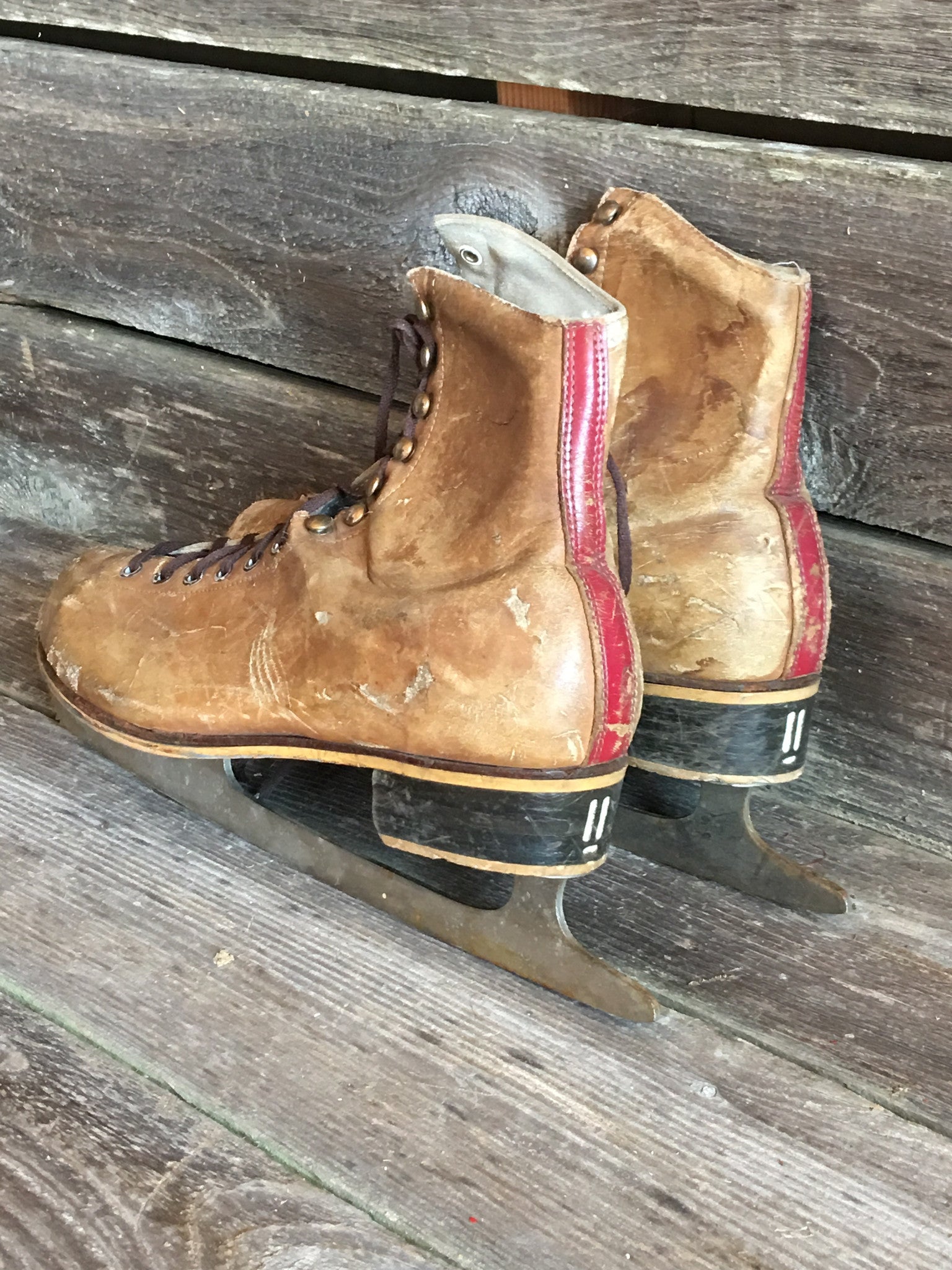 Vintage Leather Men's Figure Skates VintageWinter