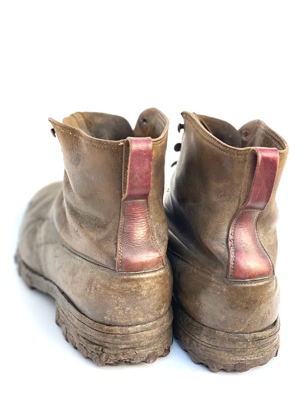 Henke Swiss Mountain Boots - Tricouni, Hobnail - VintageWinter