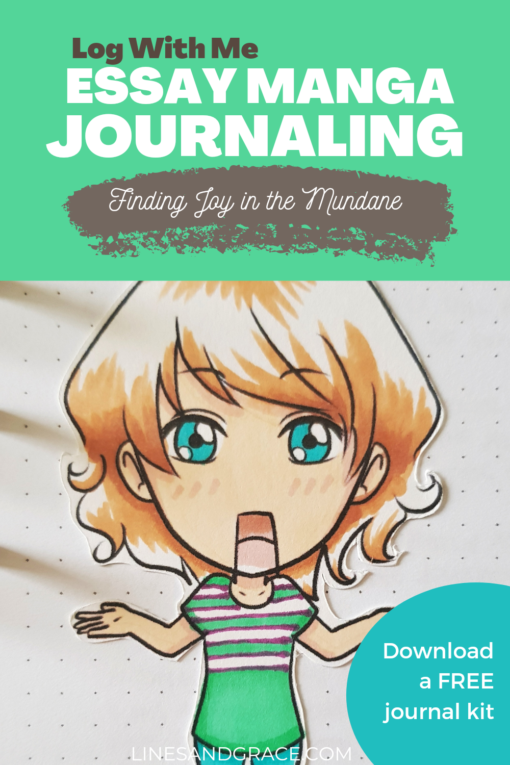 Pinnable Essay Manga Journaling image