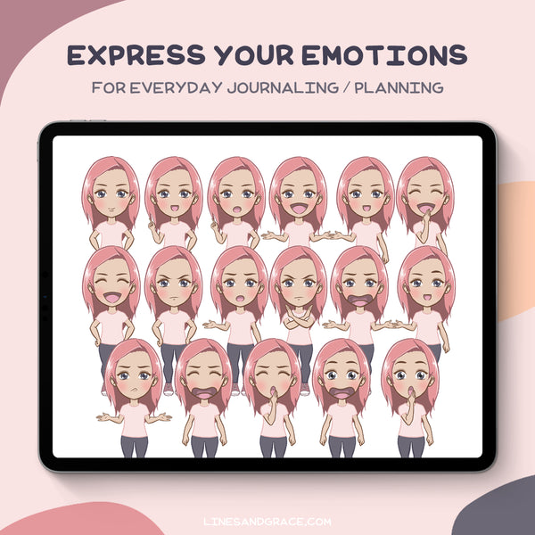 Digital Stickers - to express your emotions