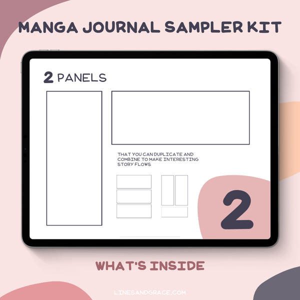 Manga Journal Sampler Kit | Panels