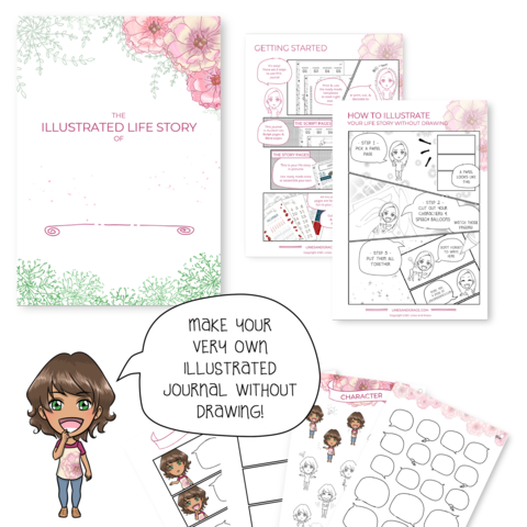 The Illustrated Life Story Journal printable