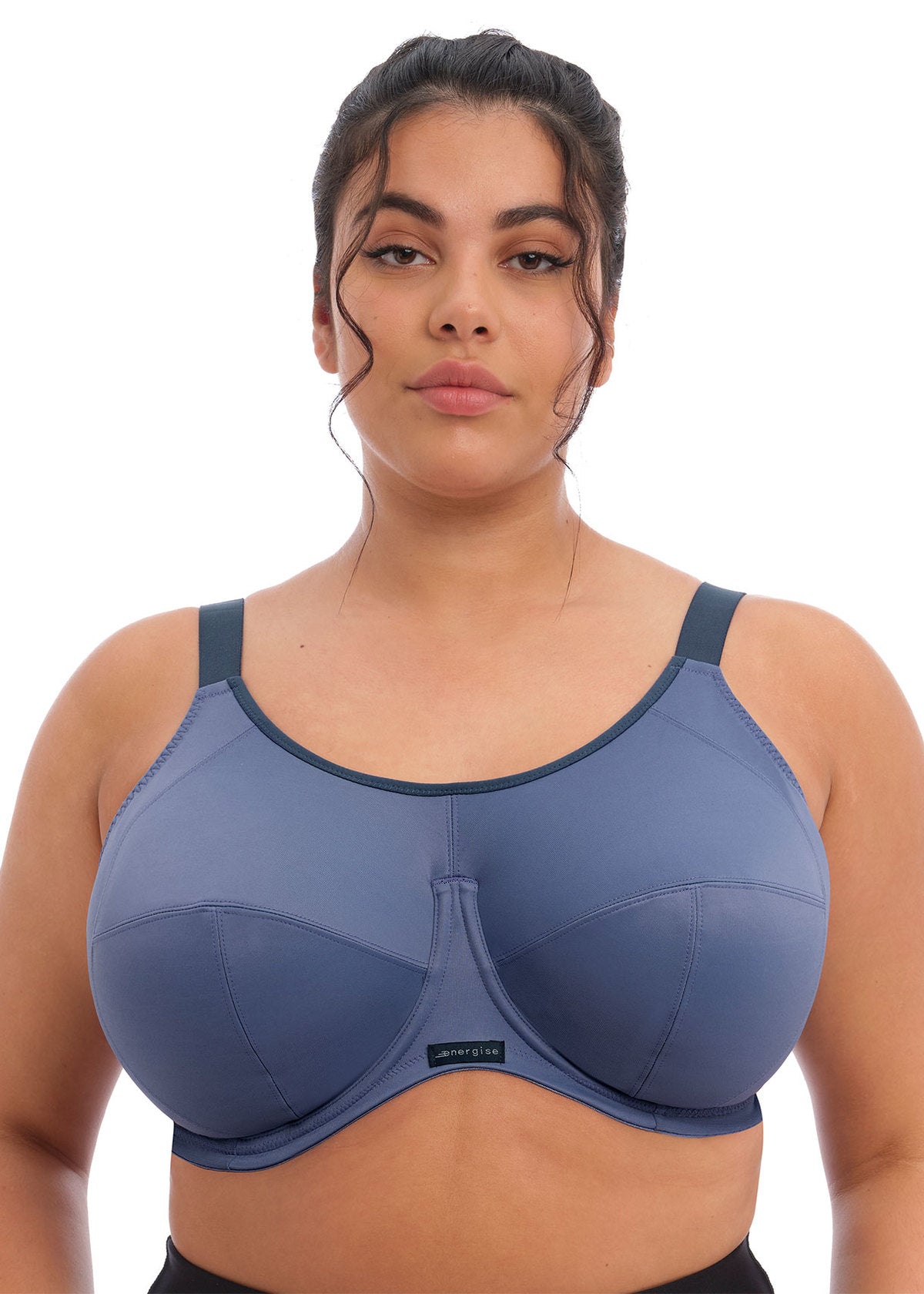 Elomi Energise Black Sports Bra – Chayil D Plus Lingerie