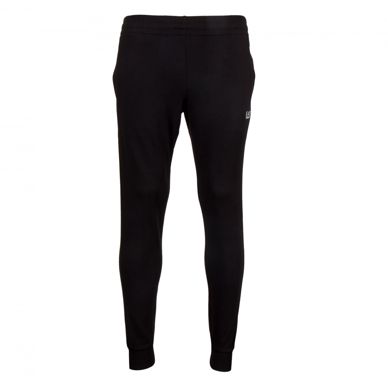 ea7 black tracksuit bottoms