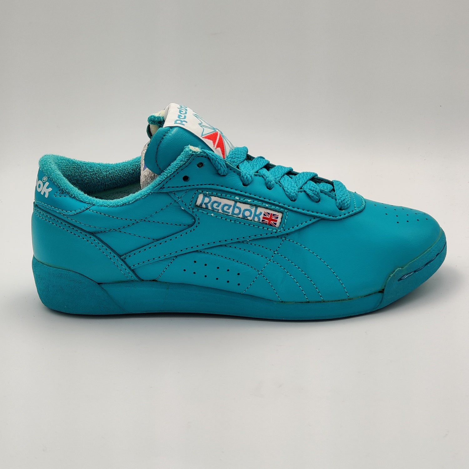 Reebok Womens Classic Leather Turquoise 