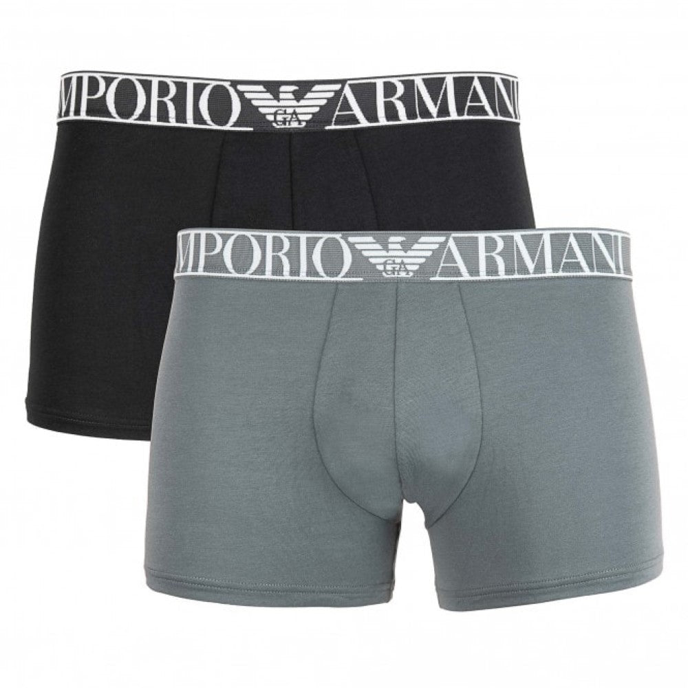 Emporio Armani Underwear Mens 2-Pack Logo Trunks - 1P720 111769 – Sutton  Sports