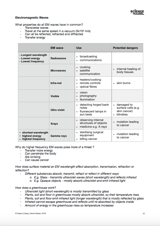 edexcel gcse (9 1) science homework answers pdf physics