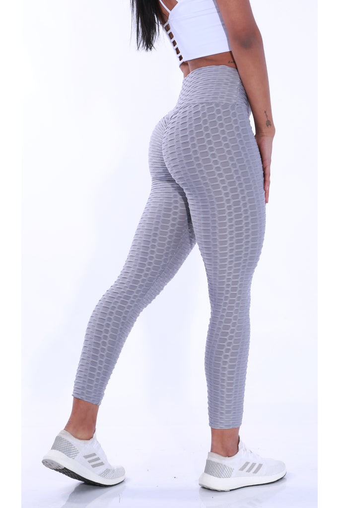 GNT cheeky Scrunch leggings active wear - Grey – Shape Wear Shop