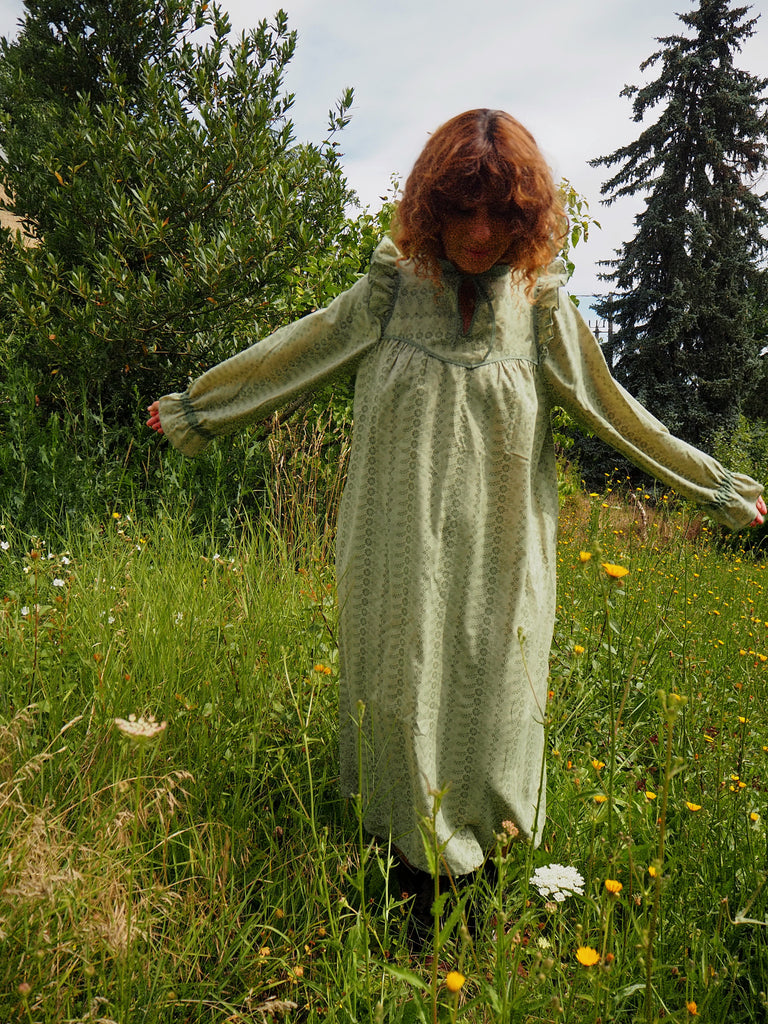 Wanderlust Vintage - Olive dress