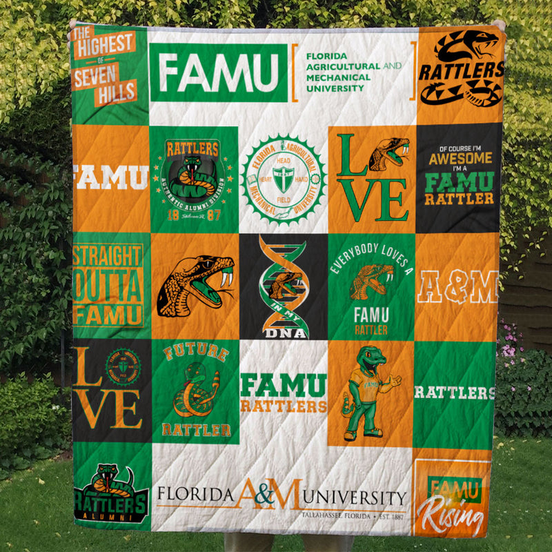 Florida A&M University - Plush Blanket 