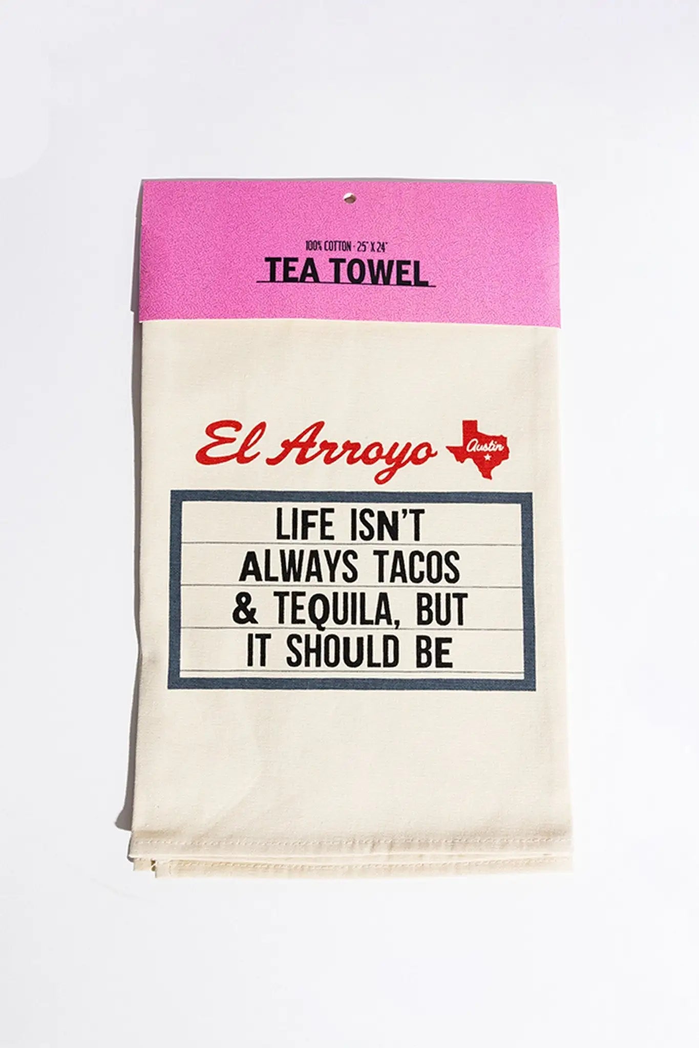 Tea Towel - Tacos & Tequila - El Arroyo product image