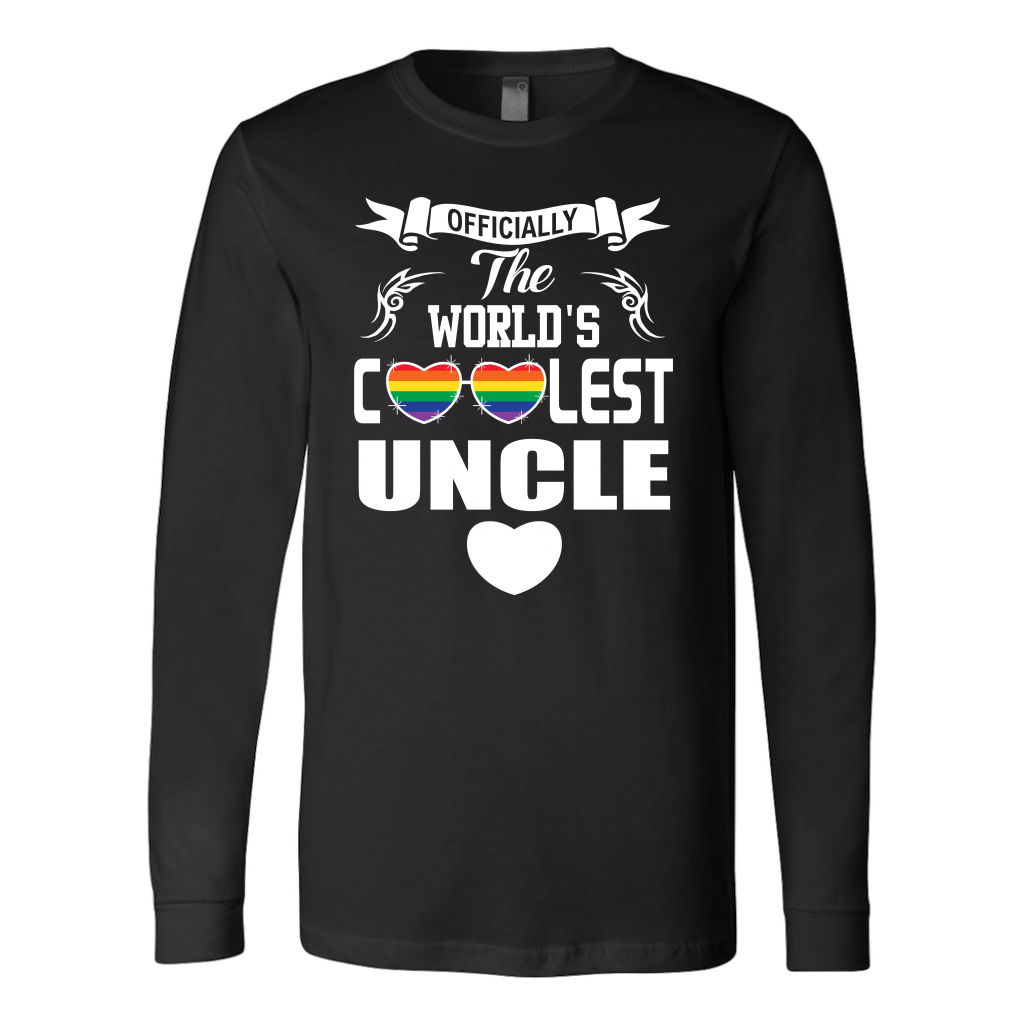 Officially The World's Coolest Uncle Shirts, LGBT Shirts - Dashing Tee