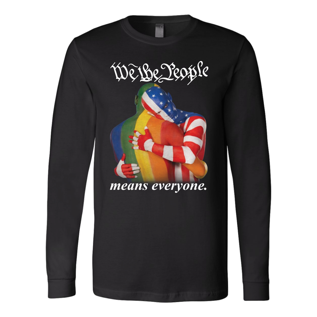 we the people gay pride shirt