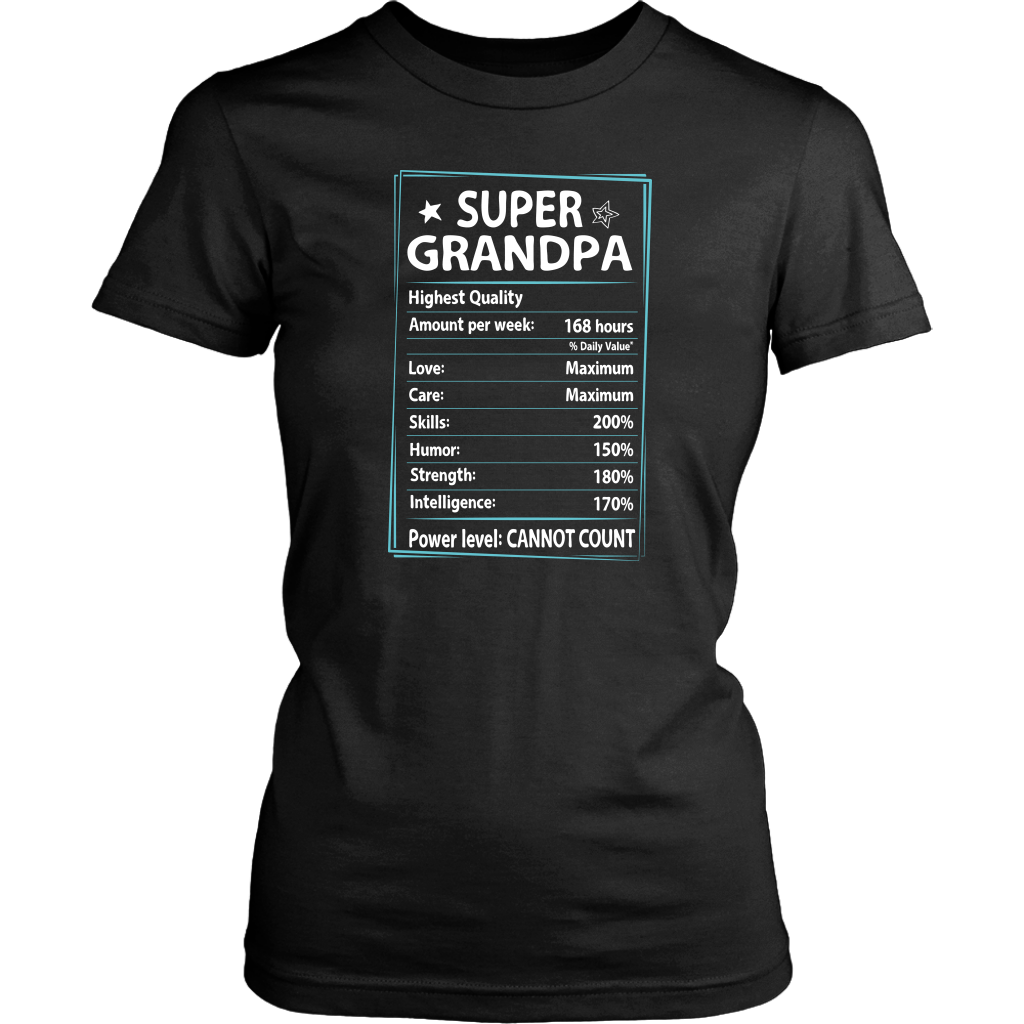 Super Grandpa Shirt, Grandpa Shirt - Dashing Tee