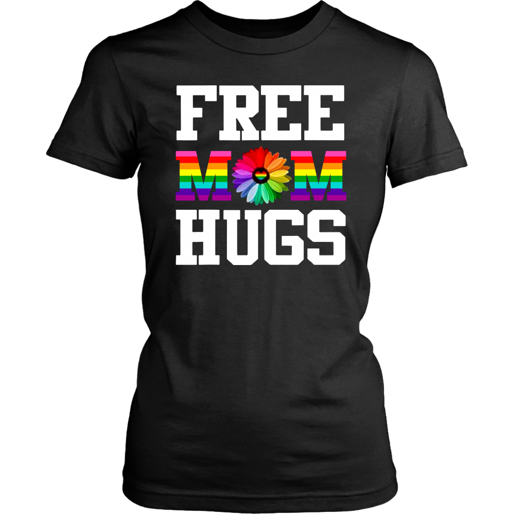 Free Mom Hugs Shirt, Mom Shirt, LGBT Shirt - Dashing Tee