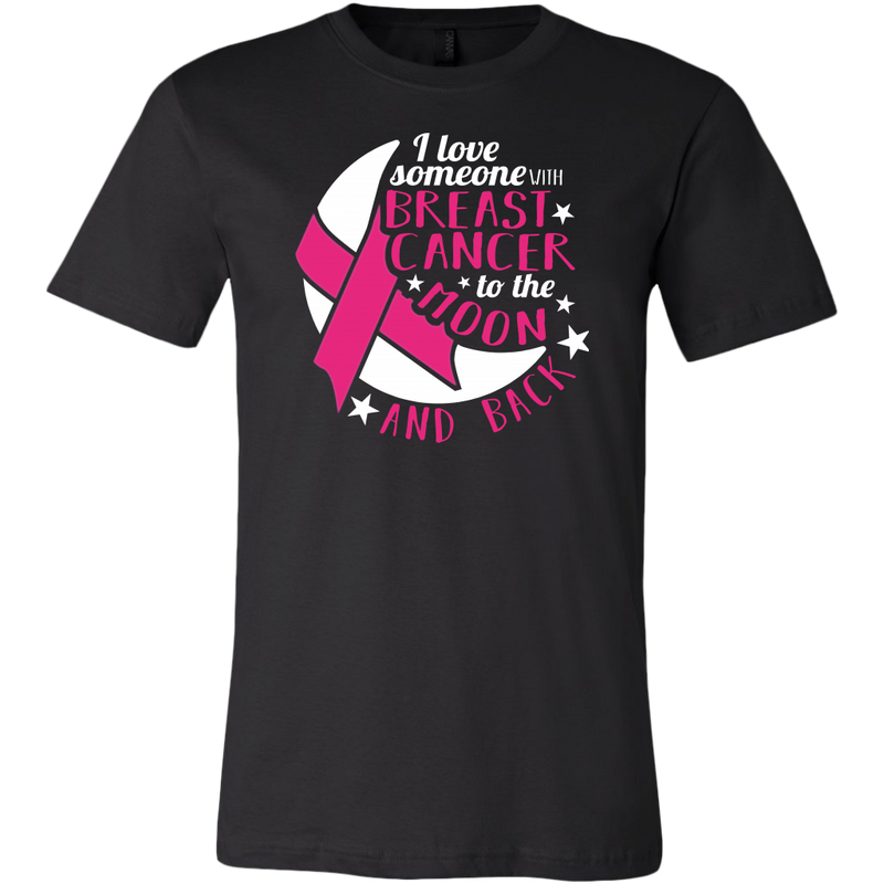 Breast Cancer Awareness Shirt, I Love Someone with Breast Cancer to th ...