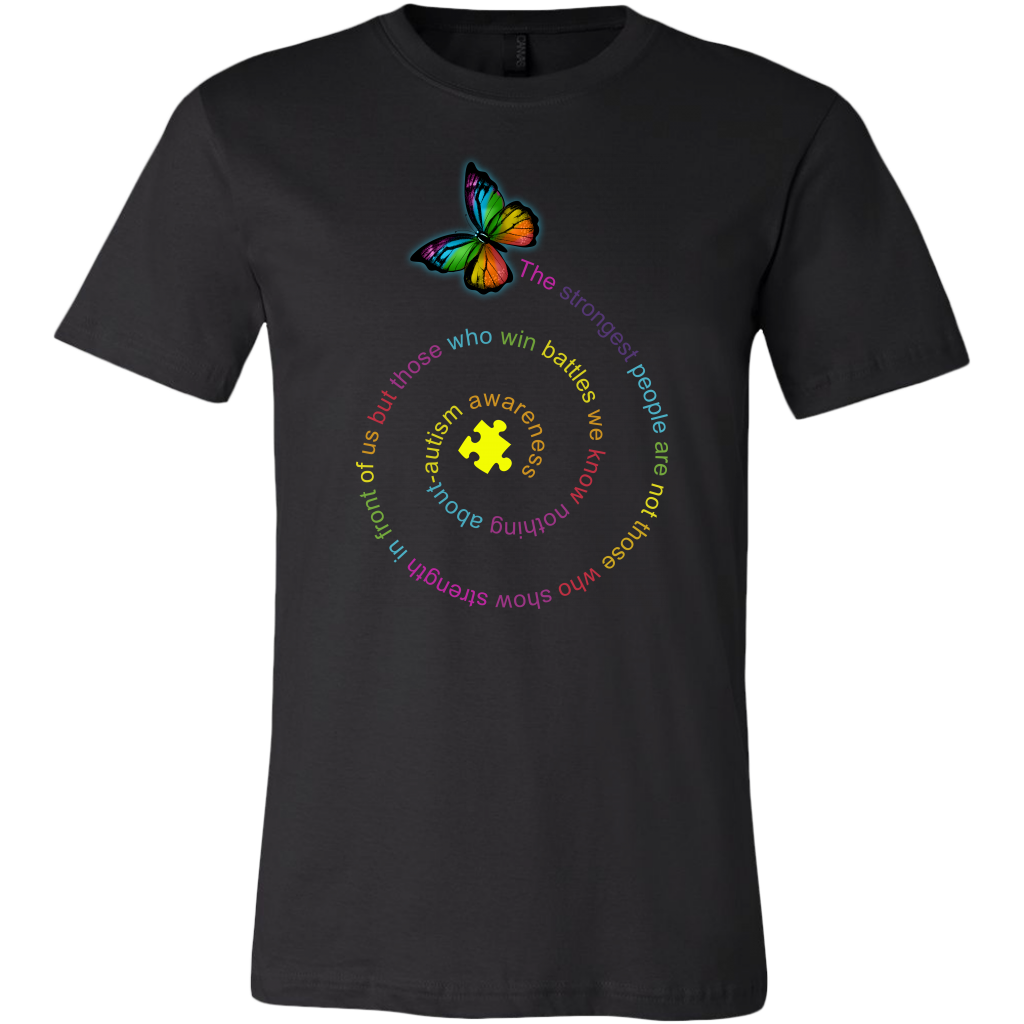 Autism Butterfly Shirt, Autism Awareness Shirt - Dashing Tee