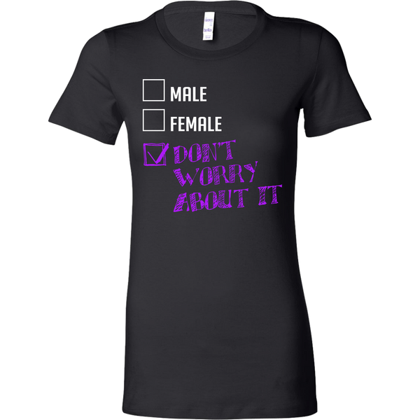 Male Female Don't Worry About It Shirts, Gay Pride Shits, LGBT Shirts ...