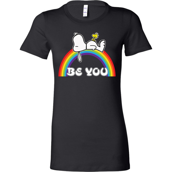 Be You Shirts, Snoopy Shirts, Gay Pride Shirts, LGBT Shirts - Dashing Tee