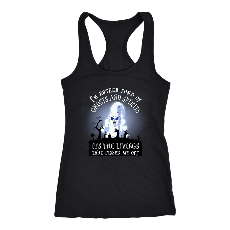 Hocus Pocus Shirt, I'm Rather Fond of Ghost and Spirits It's The Livin ...