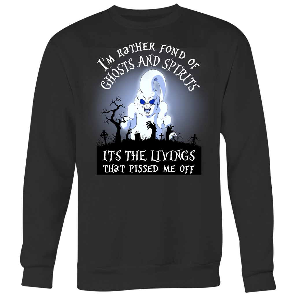 Hocus Pocus Shirt, I'm Rather Fond of Ghost and Spirits It's The Livin ...