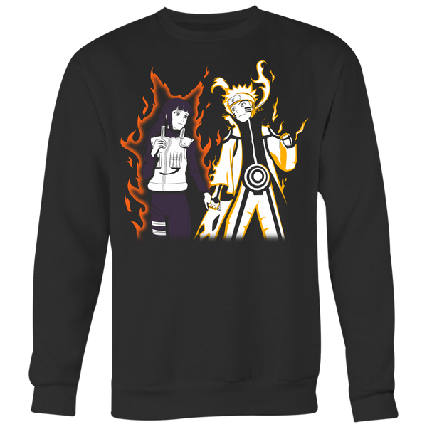 Naruto Hinata Shirt, Naruto Uzumaki Hinata Hyuga Couple Shirt - Dashing Tee